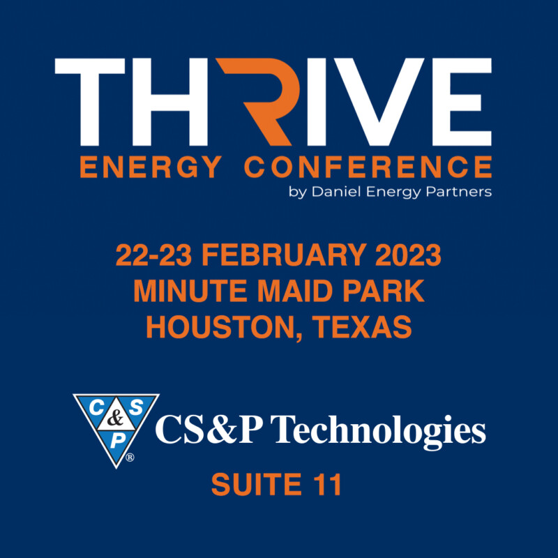 Thrive Energy Conference 2023 CS&P Technologies